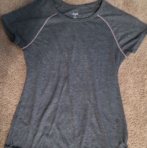Gray Workout Top
